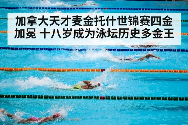 加拿大天才麦金托什世锦赛四金加冕 十八岁成为泳坛历史多金王